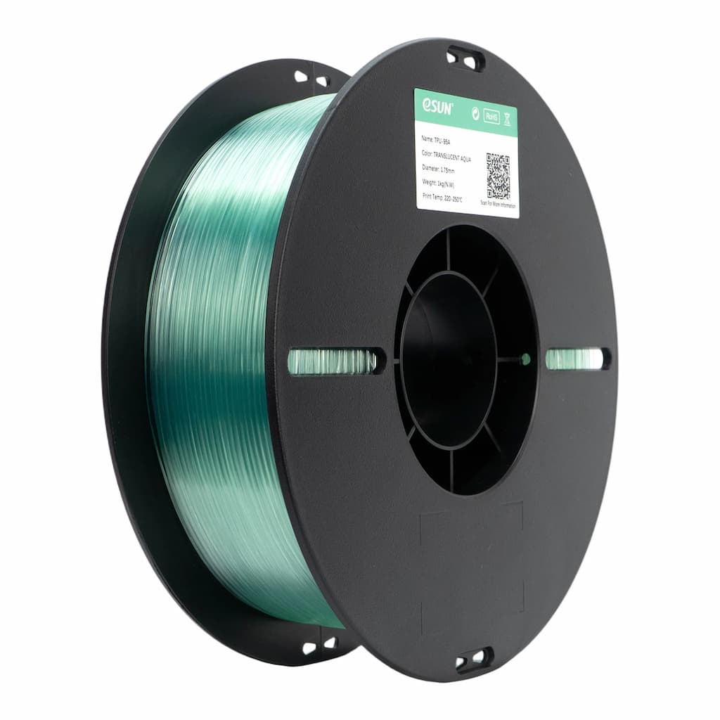 Esun TPU-95A Translucent Aqua