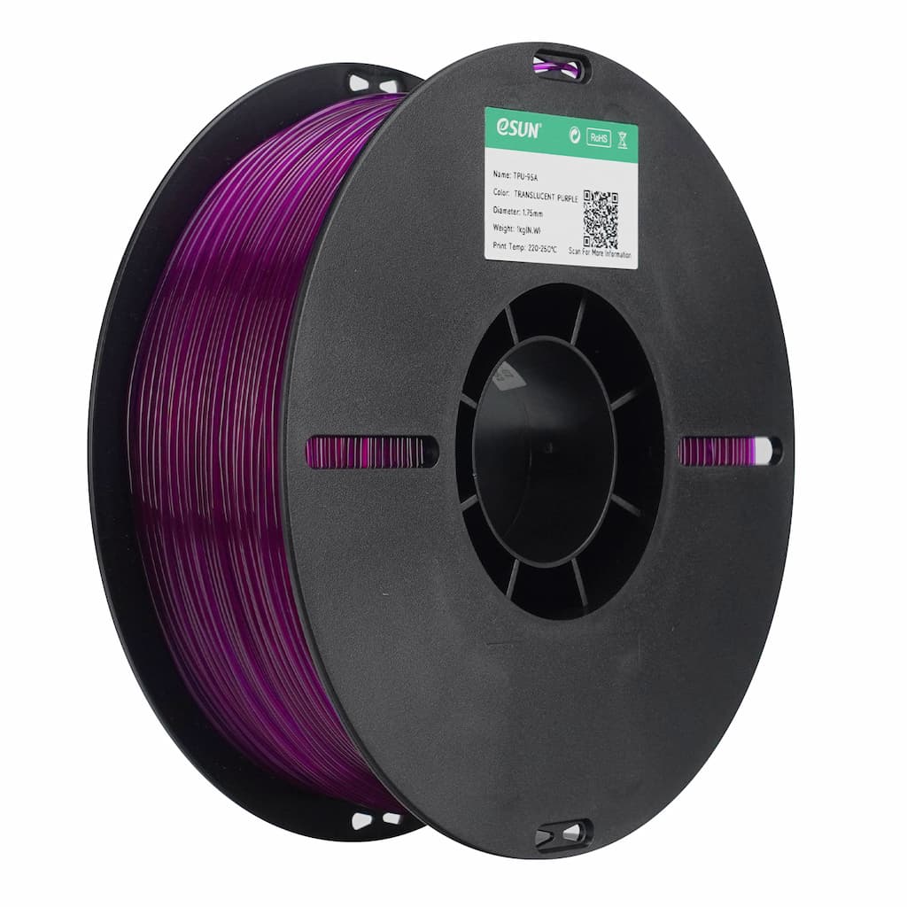 Esun TPU-95A Translucent Purple